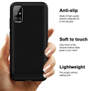 Samsung Galaxy S20 carbon protect hátlap tok, (Fekete)