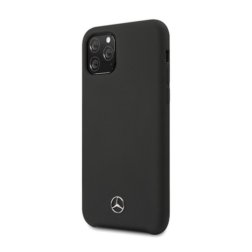 Apple iPhone 11 Pro Mercedes prémium hátlap tok, (Fekete) - MEHCN58SILBK