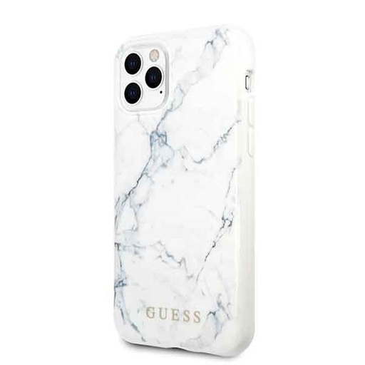 Apple iPhone 11 Pro Guess Marble tok (Fehér) - GUHCN58PCUMAWH