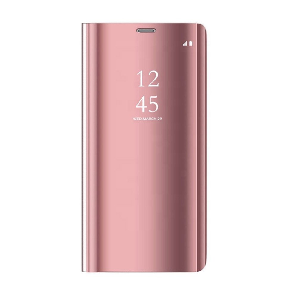 Huawei P Smart 2021 Clear view notesz tok (Pink)