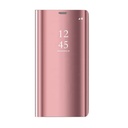 Huawei P Smart 2021 Clear view notesz tok (Pink)