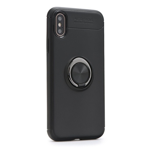 Samsung Galaxy A20S forcell ring hátlap tok, (Fekete)