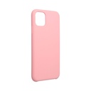 Apple iPhone 12 Pro Max liquid silicone mágneses autós tartó kompatibilis hátlap tok (Pink)