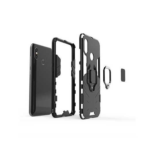 Apple iPhone 11 Pro Max Defender armor ütésálló hátlap tok (Fekete)