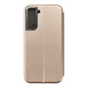 Samsung Galaxy S21 Forcell Elegance notesz tok, (Arany)