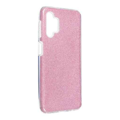 Samsung Galaxy A22 5G forcell shining hátlap tok, (Pink)