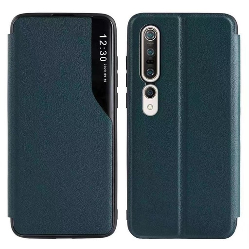 Xiaomi Redmi Note 10 4G / Redmi Note 10S Smart view TPU notesz tok (Zöld)