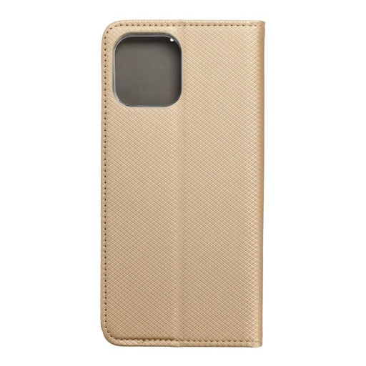 Apple iPhone 12 Pro Max smart magnet mágneses notesz tok, (Arany)