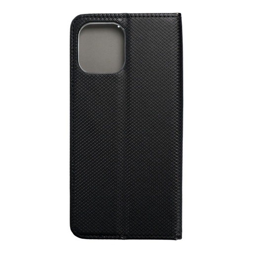 Apple iPhone 12 Pro Max smart magnet mágneses notesz tok, (Fekete)