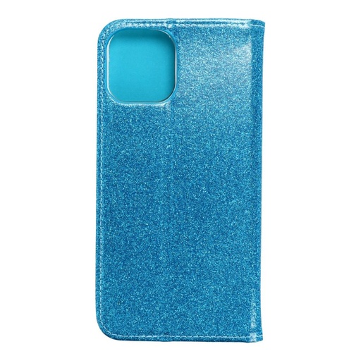 Apple iPhone 12 Pro Max Forcell Shining notesz tok, (Világoskék)