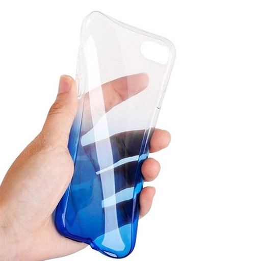 Huawei P Smart 2019 / Honor 10 Lite ombre hátlap tok (Kék)