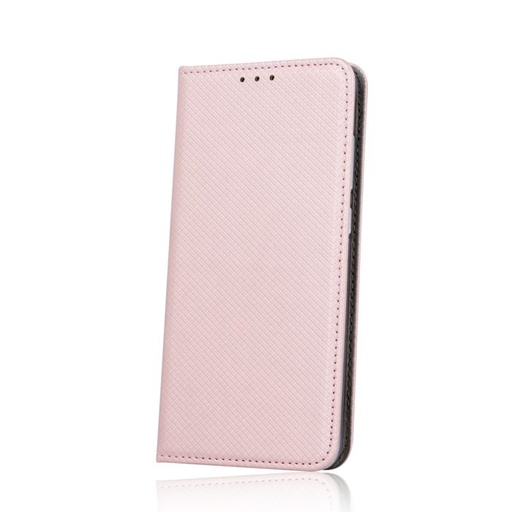 Samsung Galaxy A12 smart magnet mágneses notesz tok (Rosegold)