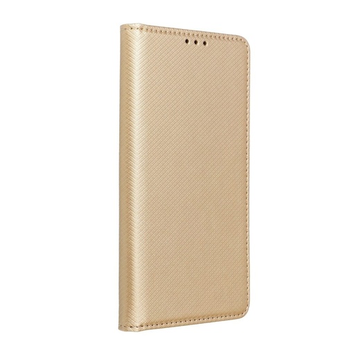 Samsung Galaxy A22 4G smart magnet mágneses notesz tok, (Arany)
