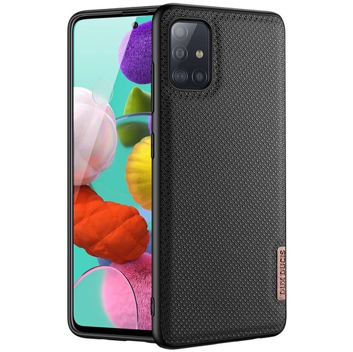 Samsung Galaxy A51 DUX DUCIS fino hátlap tok, (Fekete)