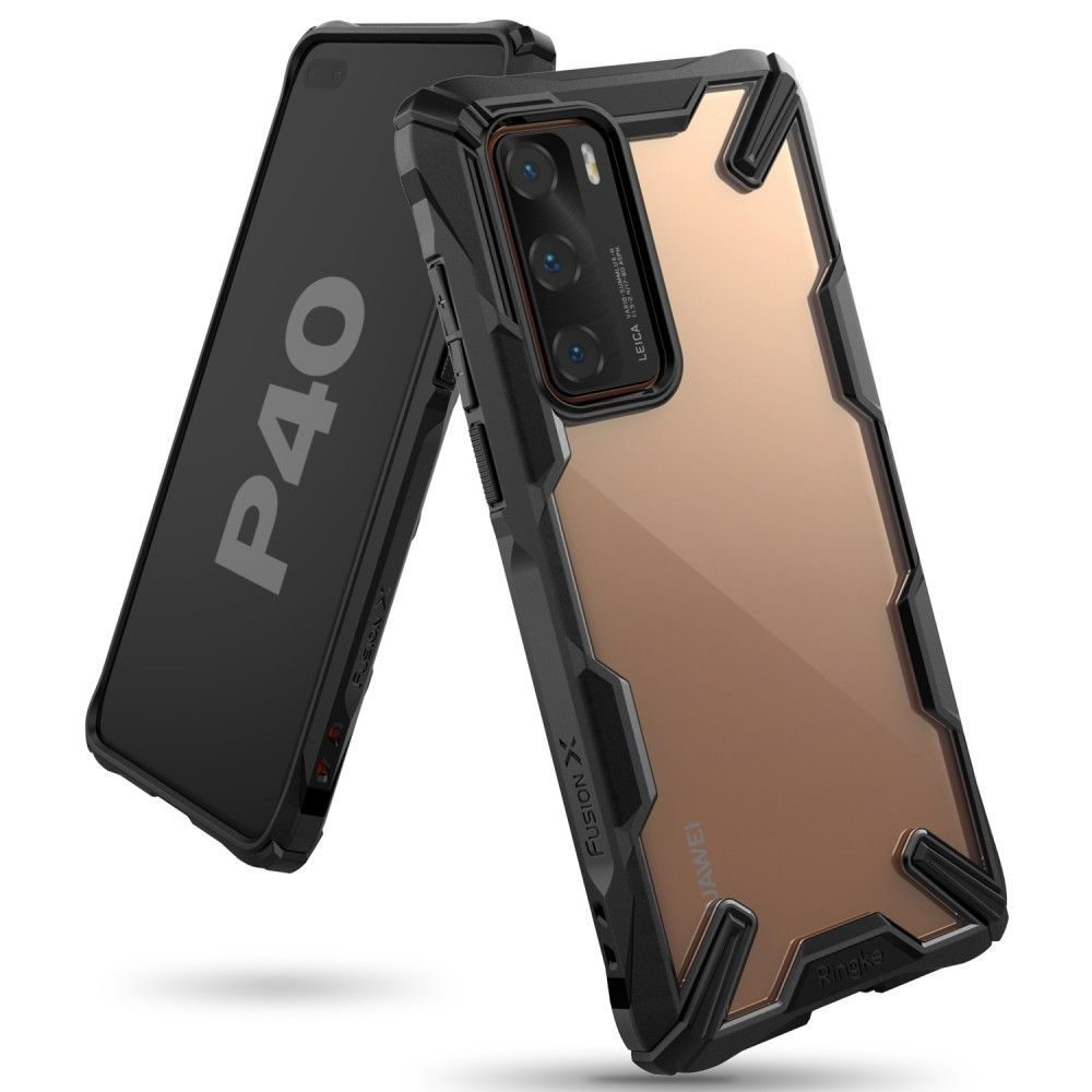 Xiaomi Redmi Note 10 Pro/Redmi Note 10 Pro Max RINGKE Fusion X ütésálló hátlap tok, (Fekete)