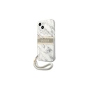 Apple iPhone 13 Pro Guess TPU Marble Stripe tok (Szürke) – GUHCP13LKMABGR