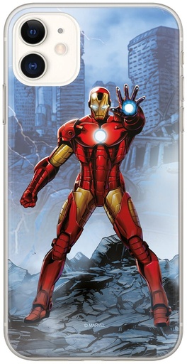 Samsung Galaxy A12 Iron Man 006 hátlap tok, (Kék)