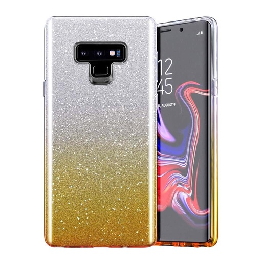 Samsung Galaxy A12 bling hátlap tok (Arany)
