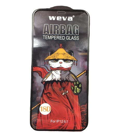 Xiaomi Redmi Note 10 5G/Pocophone M3 Pro/M3 Pro 5G Weva airbag prémium üvegfólia, átlátszó (fekete kerettel)