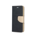 Apple iPhone 14 smart fancy mágneses notesz tok (Fekete-Arany)