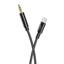 XO NB-R211B USB-C–3.5 mm audio kábel (Fekete)