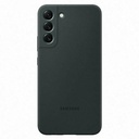 Samsung Galaxy S22 Plus Silicone Cover tok (Sötétzöld)