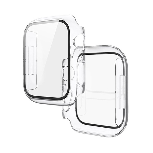 Apple Watch 7/Watch 8 45mm Hoco WS3 Shadow tok beépített üvegfóliával (Átlátszó)