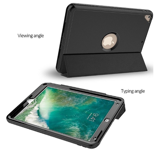 Samsung Galaxy Tab E ütésálló tablet tok, (Fekete)