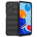 Xiaomi Redmi Note 11 4G / Redmi Note 11S 4G Silky shield hátlap tok (Kék)