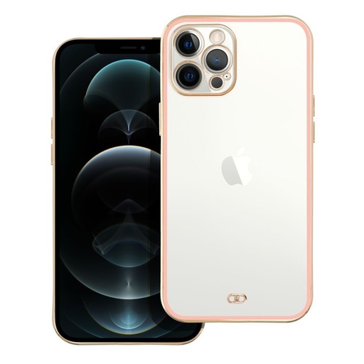 Apple iPhone 12 Pro Max (6.7) LUX hátlap tok (Rózsaszín)