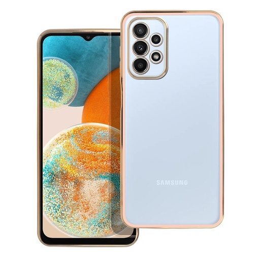 Samsung Galaxy A23 5G LUX hátlap tok (Rózsaszín)