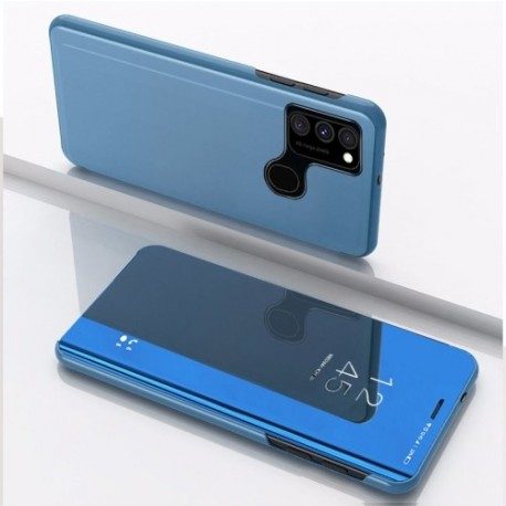 Samsung Galaxy A20s Clear view notesz tok (Fekete)
