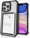 Apple iPhone 13 MOLAN CANO HN7 strapabíró hátlap tok kártyatartóval (Fekete)