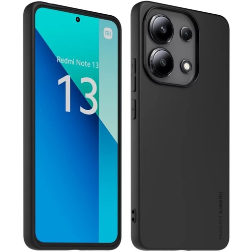 Xiaomi Redmi Note 13 4G Made for Xiaomi gyári TPU tok (Fekete)