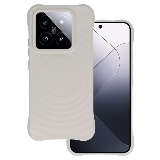 Xiaomi 14 Pro Tel Protect Wave magsafe hátlap tok (Szürke)