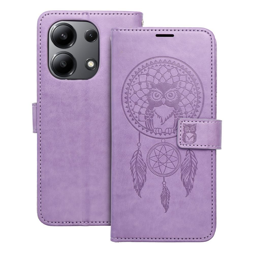 Xiaomi Redmi Note 13 4G Forcell MEZZO nyitható tok (Lila)
