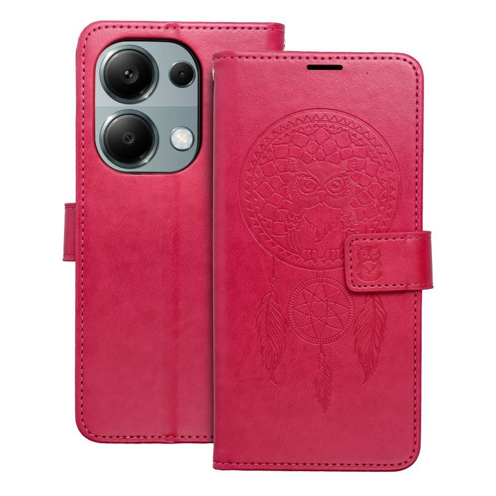 Xiaomi Redmi Note 13 Pro 4G Forcell MEZZO nyitható tok (Magenta)