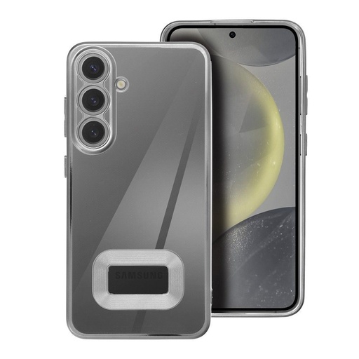 Samsung Galaxy A25 5G GLAM szilikon hátlap tok (Ezüst)