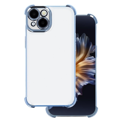 Xiaomi Redmi Note 14 Pro Plus 5G Anti shock chrome hátlap tok (Kék)