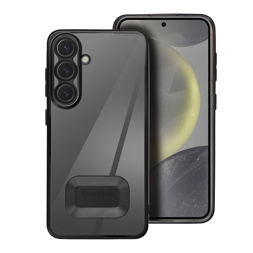 Samsung Galaxy S25 Plus GLAM szilikon hátlap tok (Fekete)