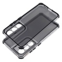 Samsung Galaxy S25 Plus Matrix Clear szilikon hátlap tok (Fekete)