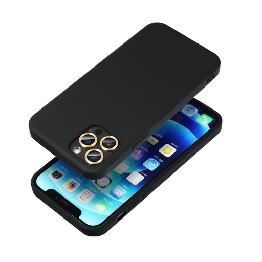 Samsung Galaxy S25 Plus silicone hátlap tok (Fekete)