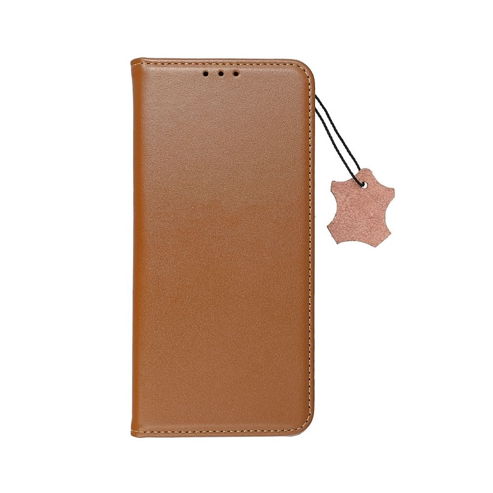 Xiaomi Redmi Note 14 5G Smart Pro bőr notesz tok (Barna)