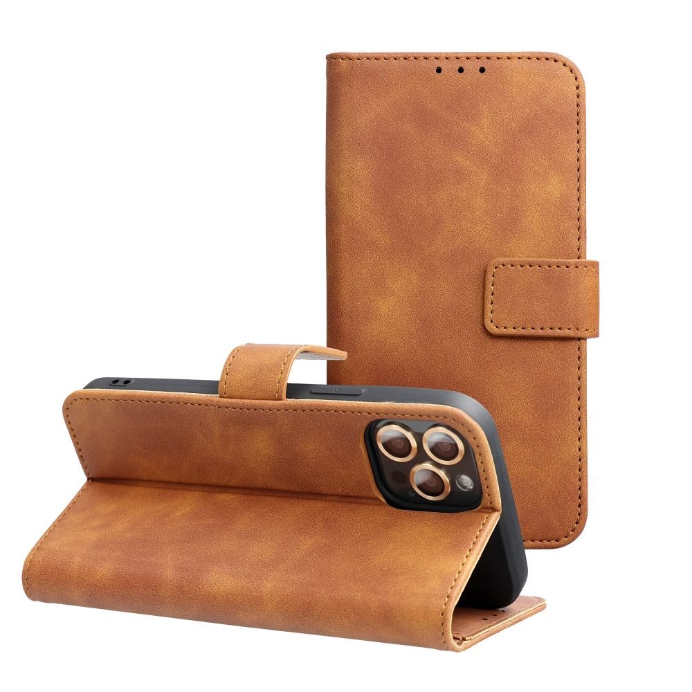 Xiaomi Redmi Note 14 5G Tender notesz tok (Barna)
