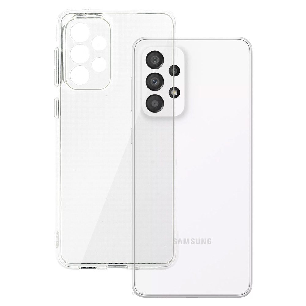 Samsung Galaxy A56 5G 2 mm vékony szilikon hátlap tok (Átlátszó)