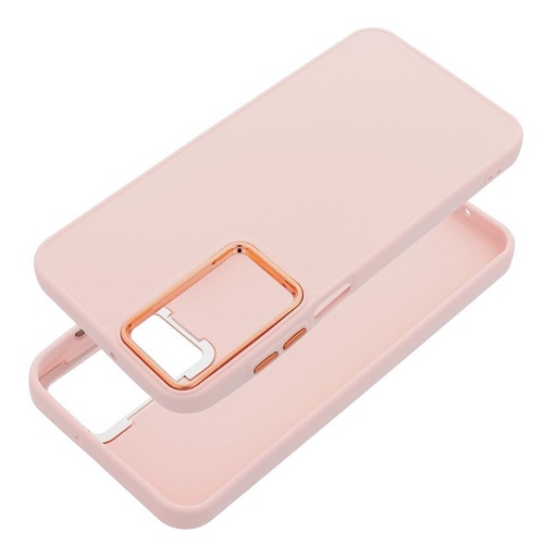 Xiaomi Redmi 15C Frame szilikon hátlap tok (Rózsaszín)