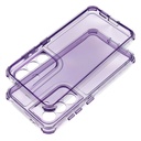 Samsung Galaxy S25 Plus Matrix Clear szilikon hátlap tok (Lila)
