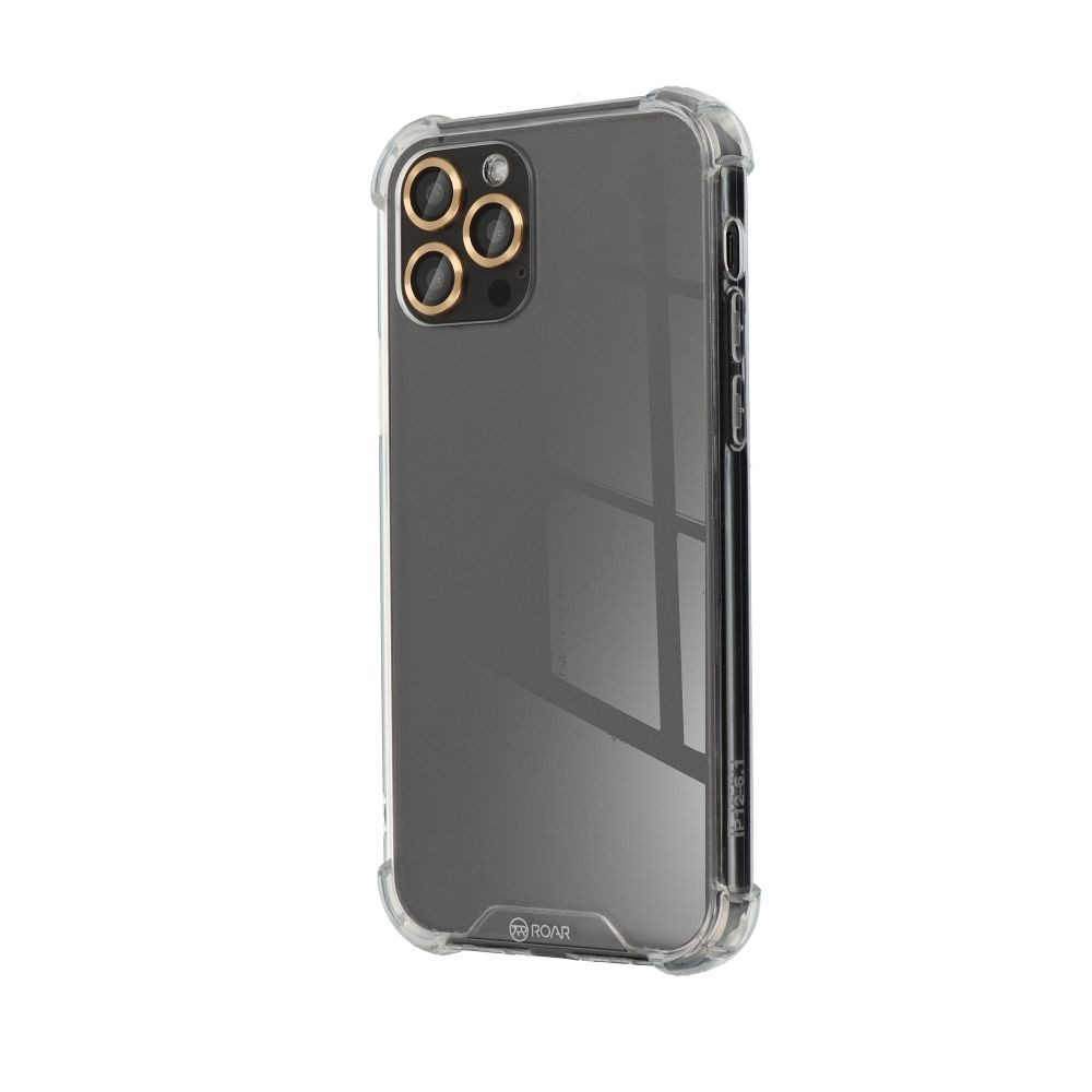 Apple iPhone 17 Air Roar armor jelly ütésálló hátlap tok (Átlátszó)
