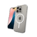 Apple iPhone 16 Pro ZAGG Luxe Snap MagSafe szilikon hátlap tok (Átlátszó)