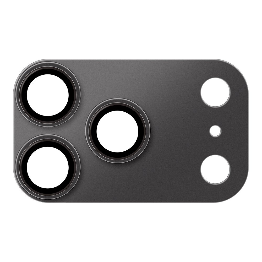 Apple iPhone 18 Pro OBAL:ME Camera Lens Glass kamera sziget védőüveg (Fekete)